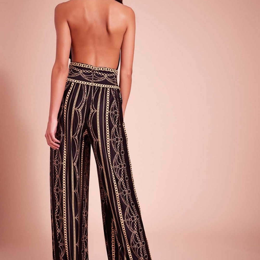 sofia Chain-Print Jumpsuit - Picture 3 of 3